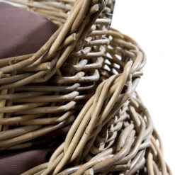 51 Degrees North Rattan Basket -Happy Hundchen Geschaft 51 degrees north rattan basket 209957 0500 none