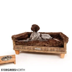 51 Degrees North Rattan Cover Bed 9 51 Degrees North Rattan Cover Bed -Happy Hundchen Geschaft 51 degrees north rattan cover bed 212411 0500 none
