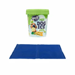 Kombi-Deal: Trixie Kühlmatte + Smoofl Hunde-Eiscreme -Happy Hundchen Geschaft combi deal trixie cooling mat smoofl hondenijs 204926 0500 none