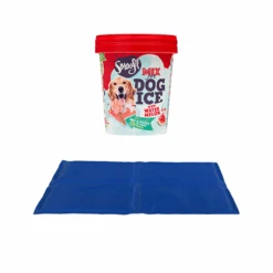 Kombi-Deal: Trixie Kühlmatte + Smoofl Hunde-Eiscreme -Happy Hundchen Geschaft combi deal trixie cooling mat smoofl hondenijs 204935 0500 none