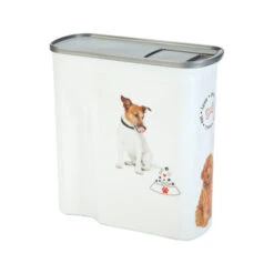 Curver Petlife Futtercontainer Hund -Happy Hundchen Geschaft curver petlife voedselcontainer hond 220743 0500 none