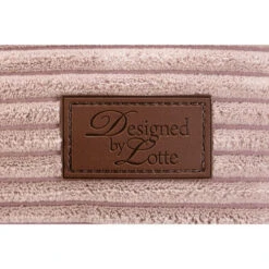 Designed By Lotte Hundekorb Ribbed -Happy Hundchen Geschaft designed by lotte ribbed hondenmand roze 190400 0500 none