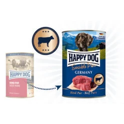 Happy Dog Sensible Pure Germany -Happy Hundchen Geschaft happy dog rind pur 193613 0500 none