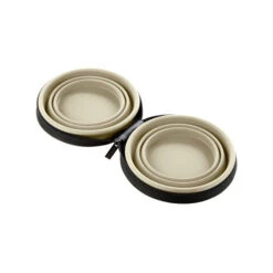 Hunter Silikon-Reisenäpfe In Tasche -Happy Hundchen Geschaft hunter siliconen reiskommen in tasje 175741 0500 none