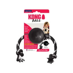 KONG Extreme Ball Mit Seil -Happy Hundchen Geschaft kong extreme bal met touw 181819 0500 none