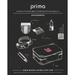 Moser - Trimmer Prima, Wiederaufladbar 7 Moser - Trimmer Prima, Wiederaufladbar -Happy Hundchen Geschaft moser tondeuse prima oplaadbaar 205490 0500 none