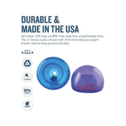 Planet Dog Orbee-Tuff Lil’ Snoop Toy -Happy Hundchen Geschaft orbee tuff lil snoop toy 203411 0500 none