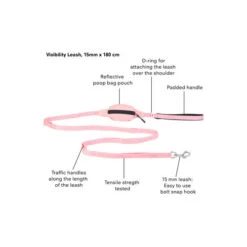 PAIKKA Visibility Leash -Happy Hundchen Geschaft paikka visibility leash 217820 0500 none