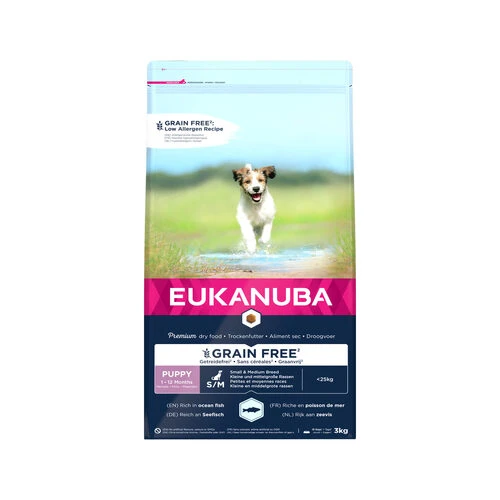 Eukanuba Dog Junior Small Medium Grainfree Hundefutter 3 Eukanuba Dog Junior Small Medium Grainfree Hundefutter