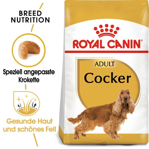 Royal Canin Cocker Adult - Hundefutter 4 Royal Canin Cocker Adult - Hundefutter – Bild 2