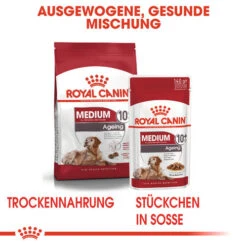 Royal Canin Medium Ageing 10+ Wet - Hundefutter 18 Royal Canin Medium Ageing 10+ Wet - Hundefutter -Happy Hundchen Geschaft royal canin medium ageing 10 wet hondenvoer 129212 0500 none