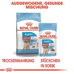 Royal Canin Medium Puppy Wet -Happy Hundchen Geschaft royal canin medium puppy wet 129263 0500 none