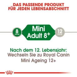 Royal Canin Mini Adult 8+ - Hundefutter -Happy Hundchen Geschaft royal canin mini adult 8 hondenvoer 128588 0500 none