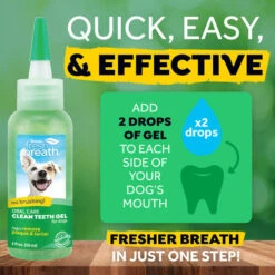 TropiClean - Fresh Breath Clean Teeth Gel 5 TropiClean - Fresh Breath Clean Teeth Gel -Happy Hundchen Geschaft tropiclean fresh breath clean teeth gel 221160 0500 none