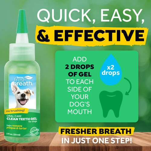 TropiClean - Fresh Breath Clean Teeth Gel 4 TropiClean - Fresh Breath Clean Teeth Gel – Bild 2